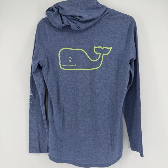 Vineyard Vines Other - Vineyard Vines Hoodie Edgartown Mens Medium Blue Thin Lightweight Long Sleeve